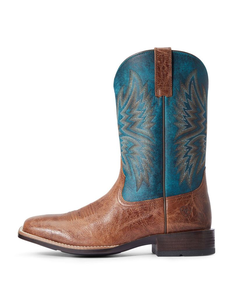 Bottes Western Ariat Valor Ultra Marron Foncé Homme | RWQ-48498105