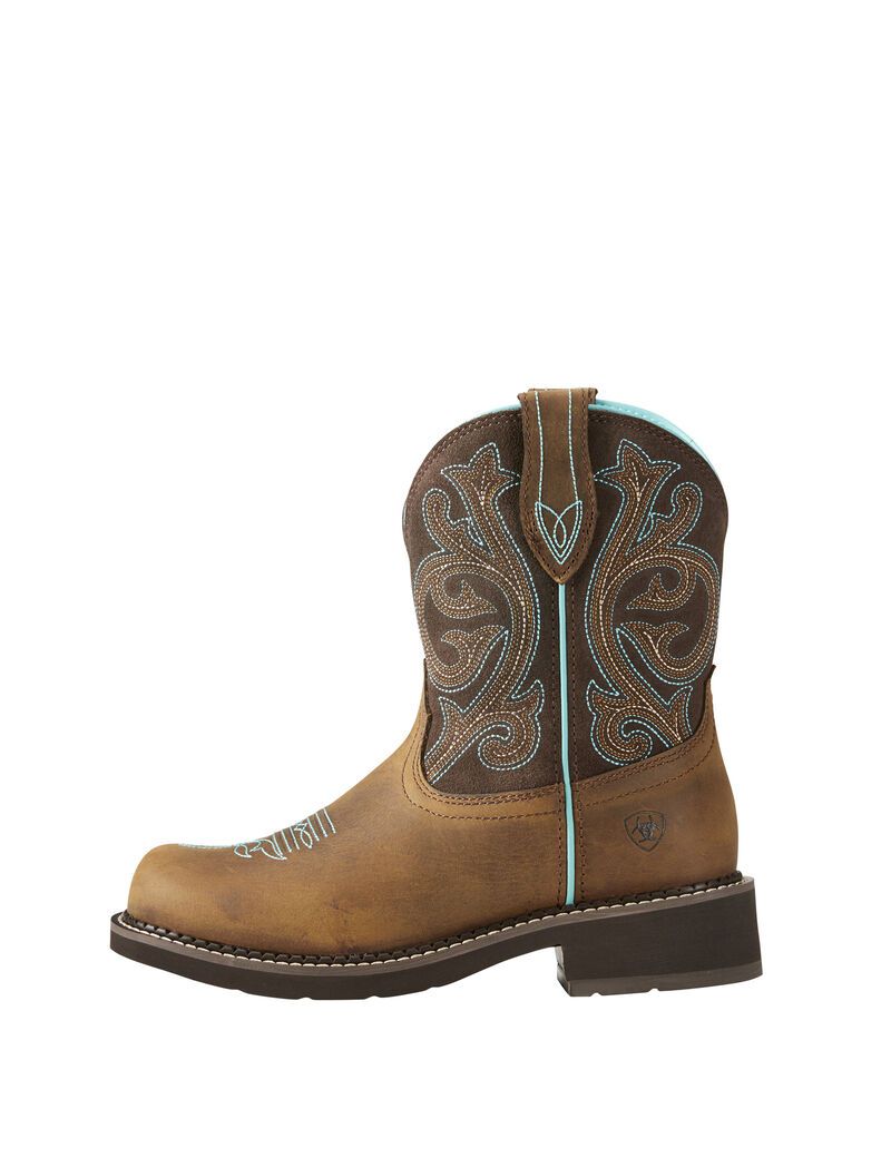 Bottes Western Ariat Fatbaby Heritage Marron Femme | JTM-01230485