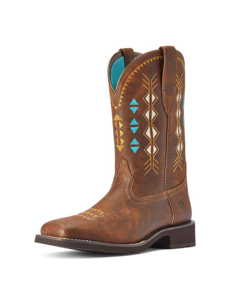 Bottes Western Ariat Delilah Deco Cuivre Femme | EOM-22023751