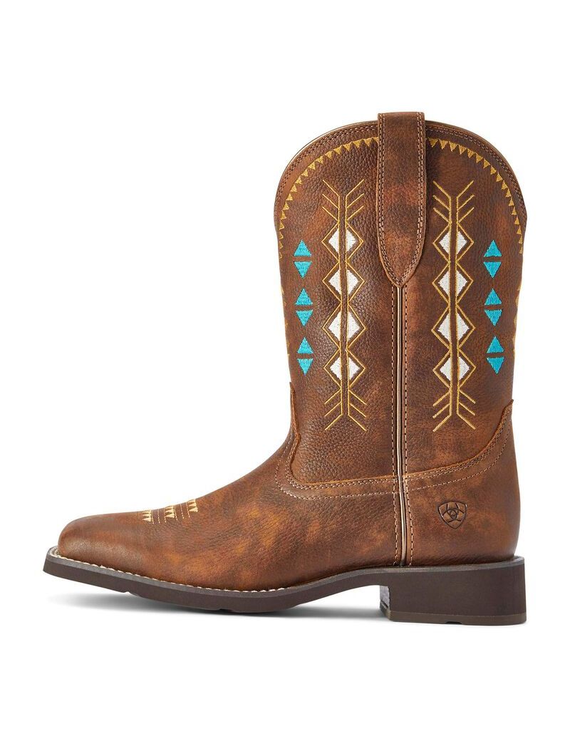 Bottes Western Ariat Delilah Deco Cuivre Femme | EOM-22023751