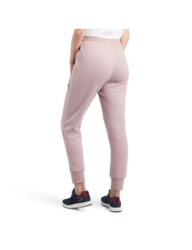 Pantalon Ariat Real Jogger Sweatpants Rose Femme | BGT-57689213