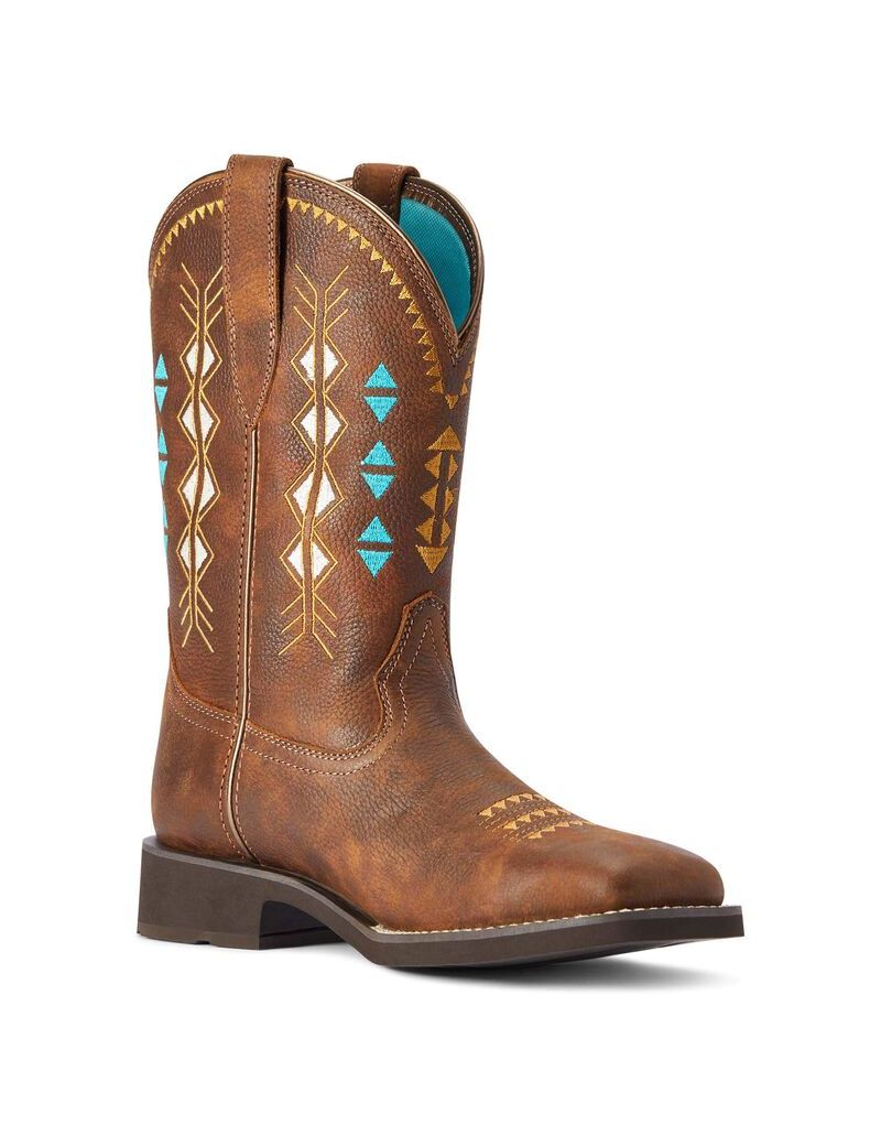 Bottes Western Ariat Delilah Deco Cuivre Femme | EOM-22023751