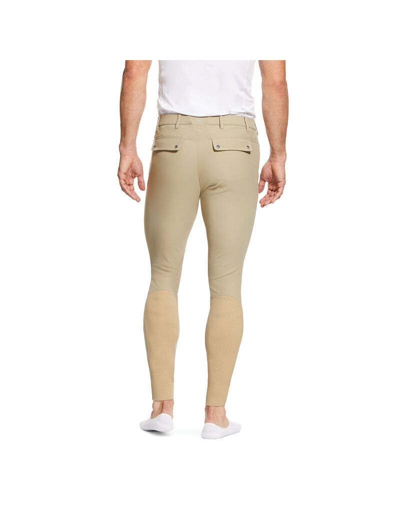 Pantalon Ariat Tri Factor Grip Knee Patch Breech Marron Homme | ZIK-48290402