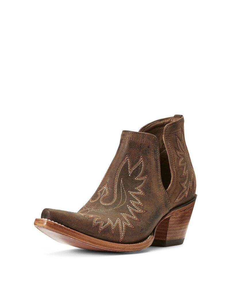 Bottines Ariat Dixon Western Marron Femme | TJN-35293462