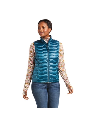 Gilet Ariat Ideal 3.0 Down Turquoise Femme | PIB-30830967