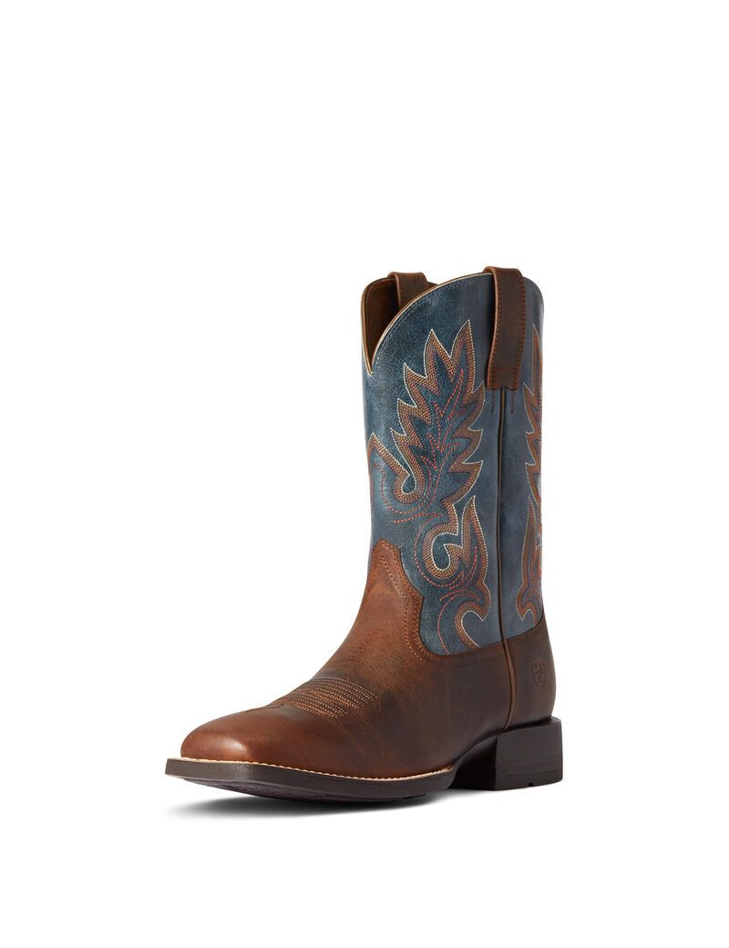 Bottes Western Ariat Layton Marron Homme | IWD-85113438