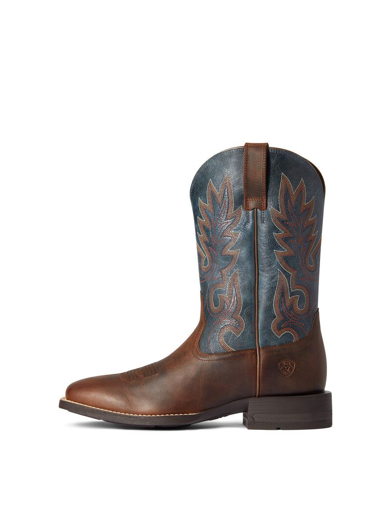 Bottes Western Ariat Layton Marron Homme | IWD-85113438