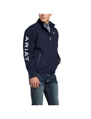 Vestes Ariat New Team Softshell Bleu Marine Homme | TUY-31876476