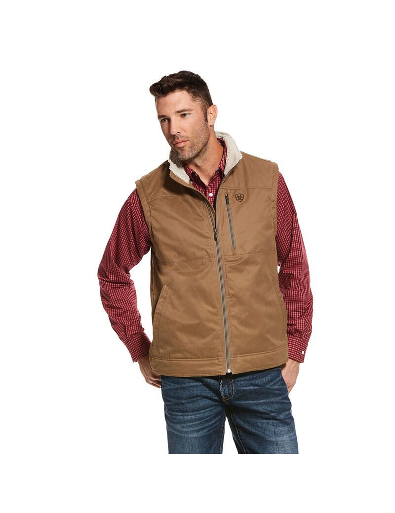 Gilet Ariat Grizzly Tela Multicolore Homme | USP-01489348