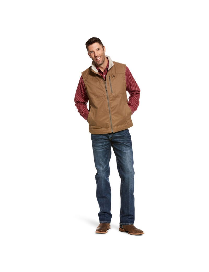 Gilet Ariat Grizzly Tela Multicolore Homme | USP-01489348