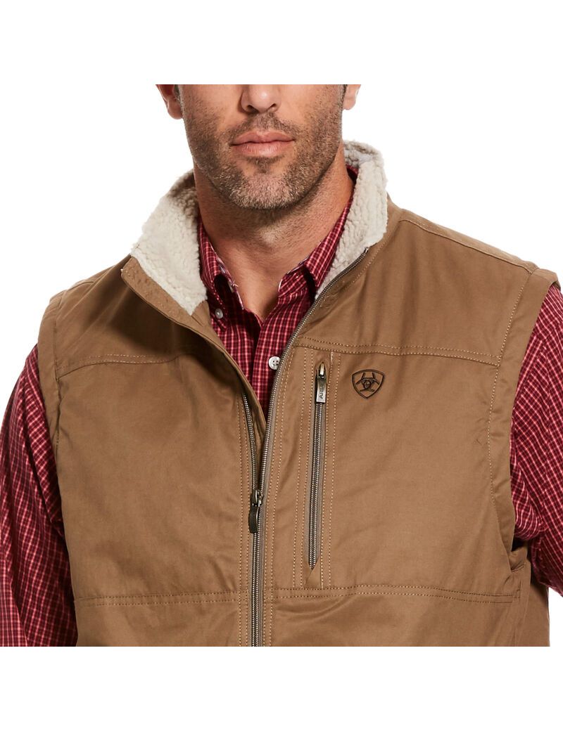 Gilet Ariat Grizzly Tela Multicolore Homme | USP-01489348