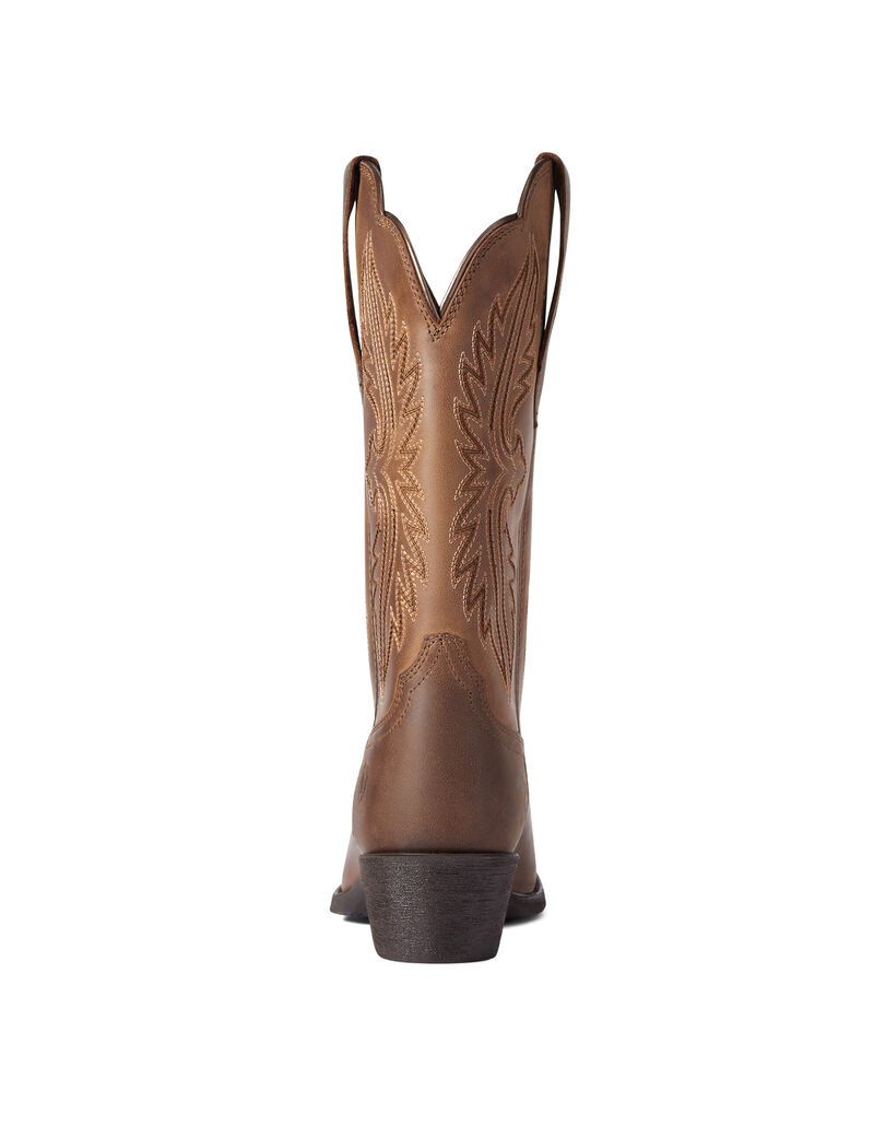 Bottes Western Ariat Heritage R Embout Stretchfit Marron Femme | UWC-19881441