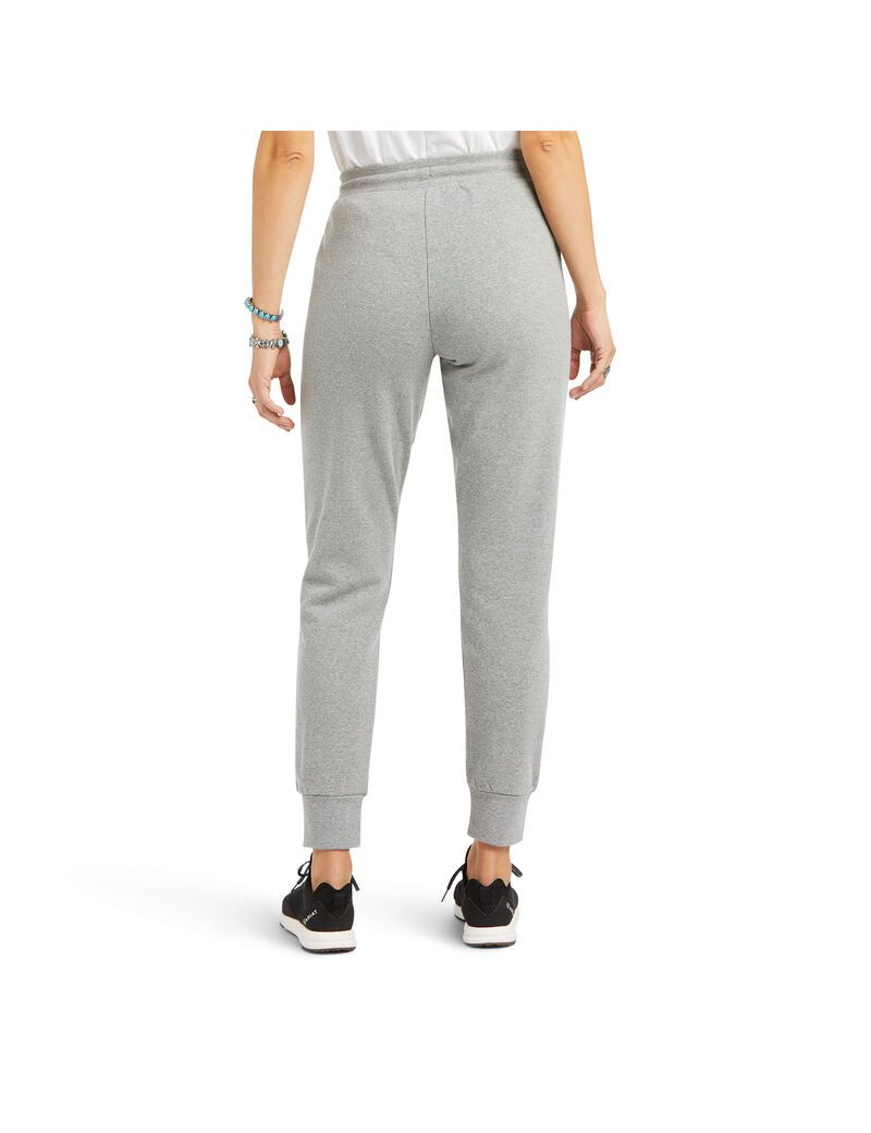 Pantalon Ariat Real Jogger Sweatpants Grise Femme | XUU-95199662