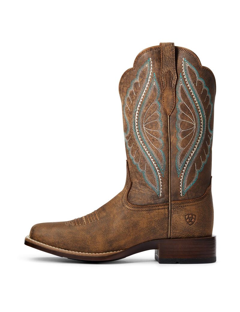 Bottes Western Ariat Primetime Marron Femme | LOP-18586404