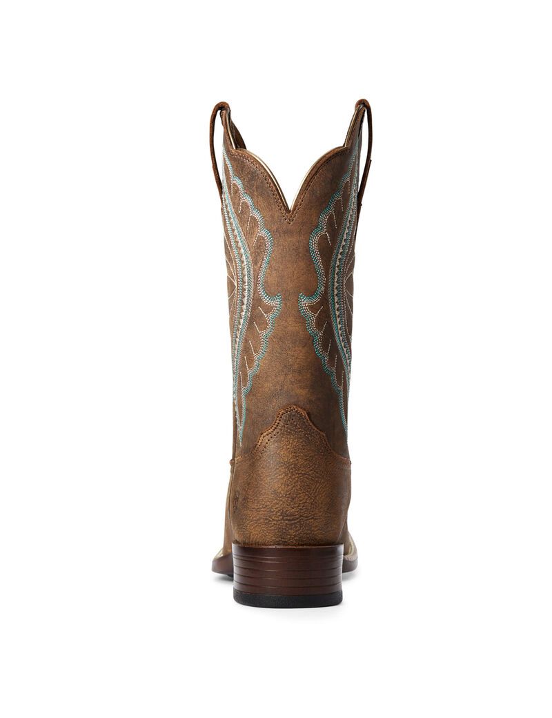 Bottes Western Ariat Primetime Marron Femme | LOP-18586404