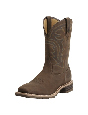 Bottes Imperméables Ariat Hybride Rancher Western Marron Homme | ZDI-36164310