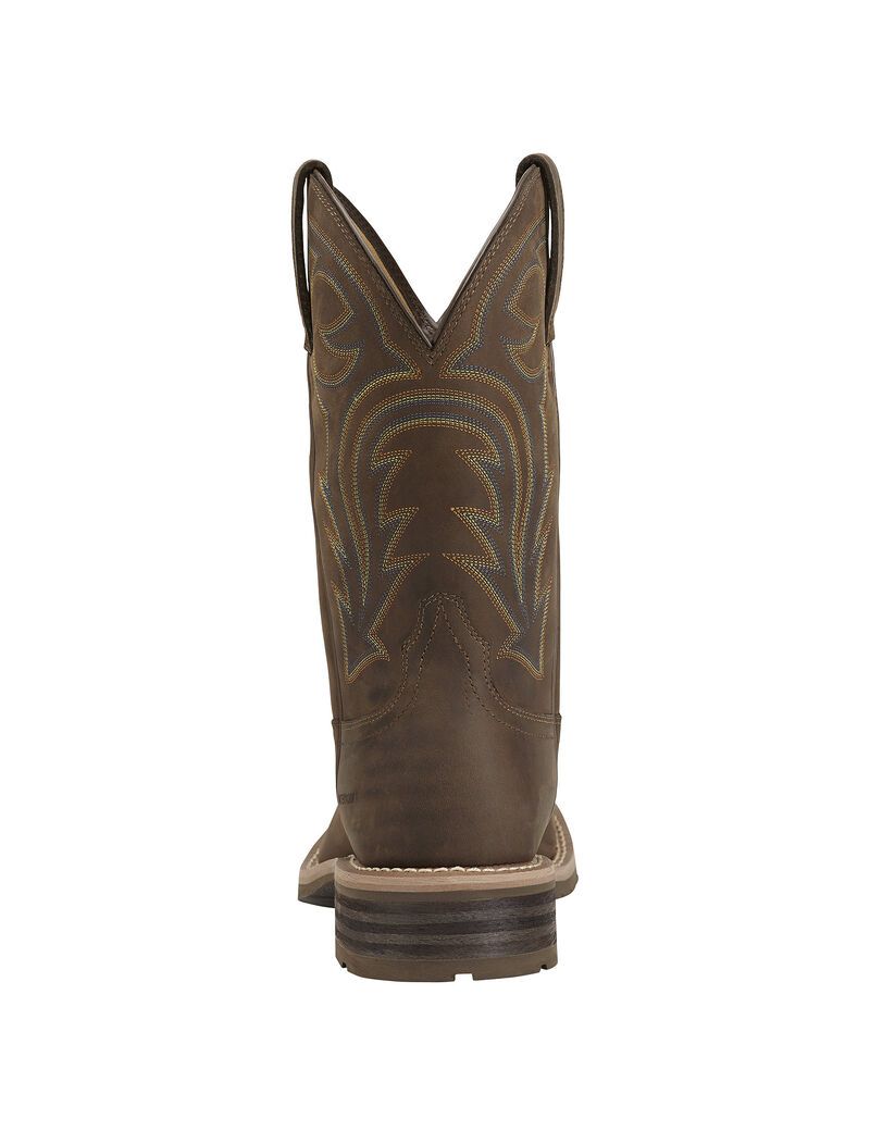 Bottes Imperméables Ariat Hybride Rancher Western Marron Homme | ZDI-36164310