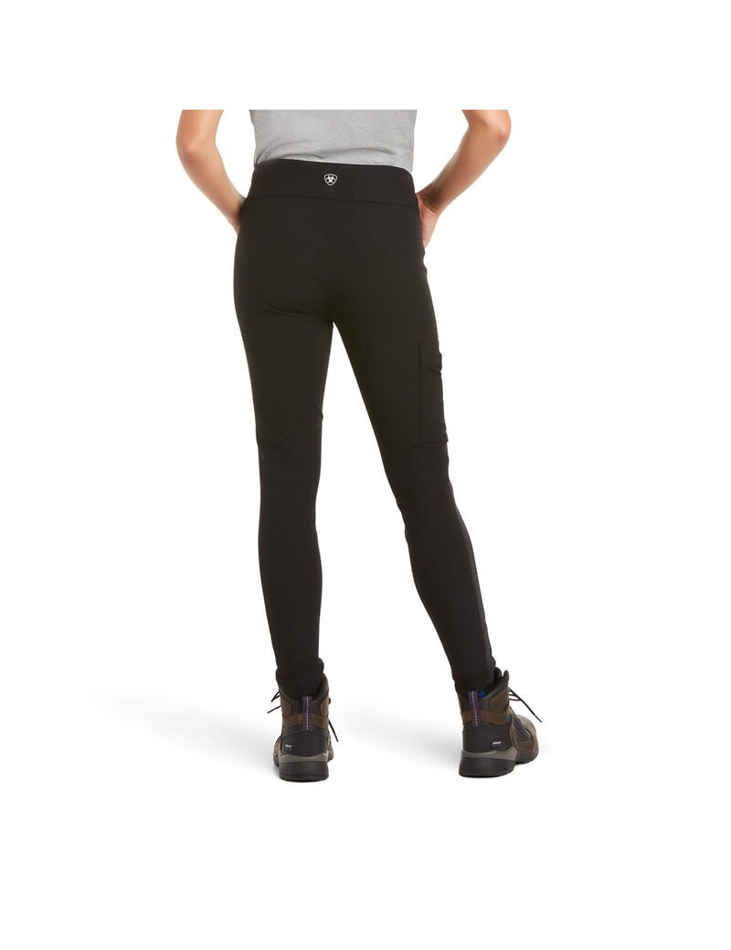 Pantalon Ariat Rebar DuraStretch Utility Legging Noir Femme | XUL-37438604