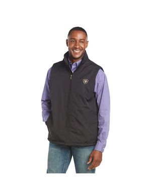 Gilet Ariat Team Logo Insulated Noir Homme | OIT-64835439