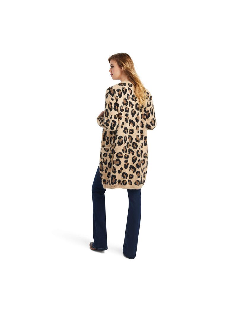 Chandails Ariat The Cat's Meow Leopard Femme | ZBY-83274633