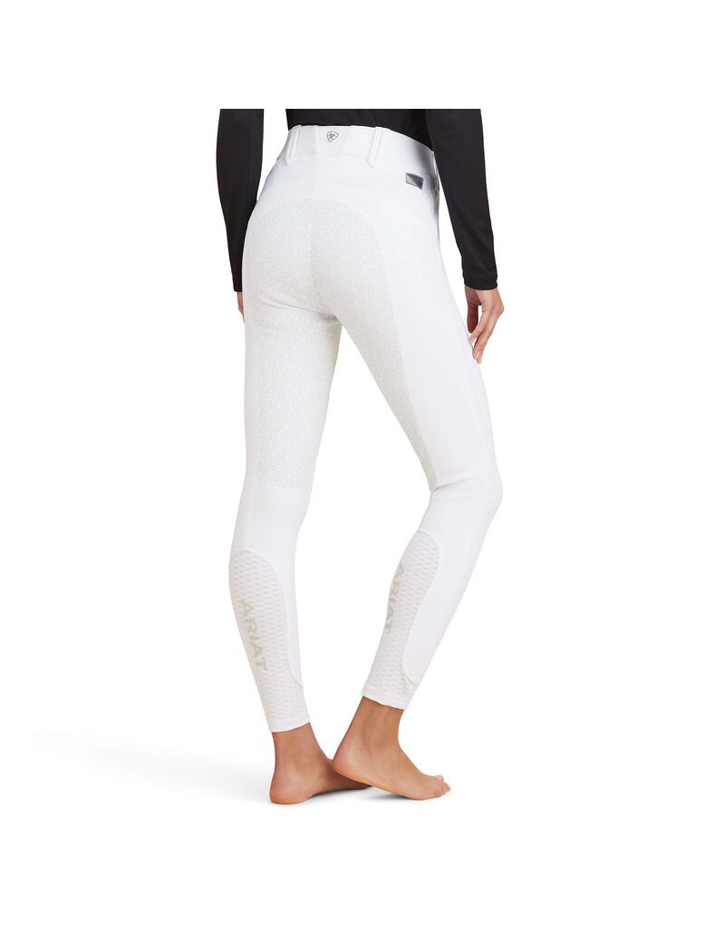 Pantalon Ariat Tri Factor X Bellatrix Full Seat Breech Blanche Femme | TIH-58144132