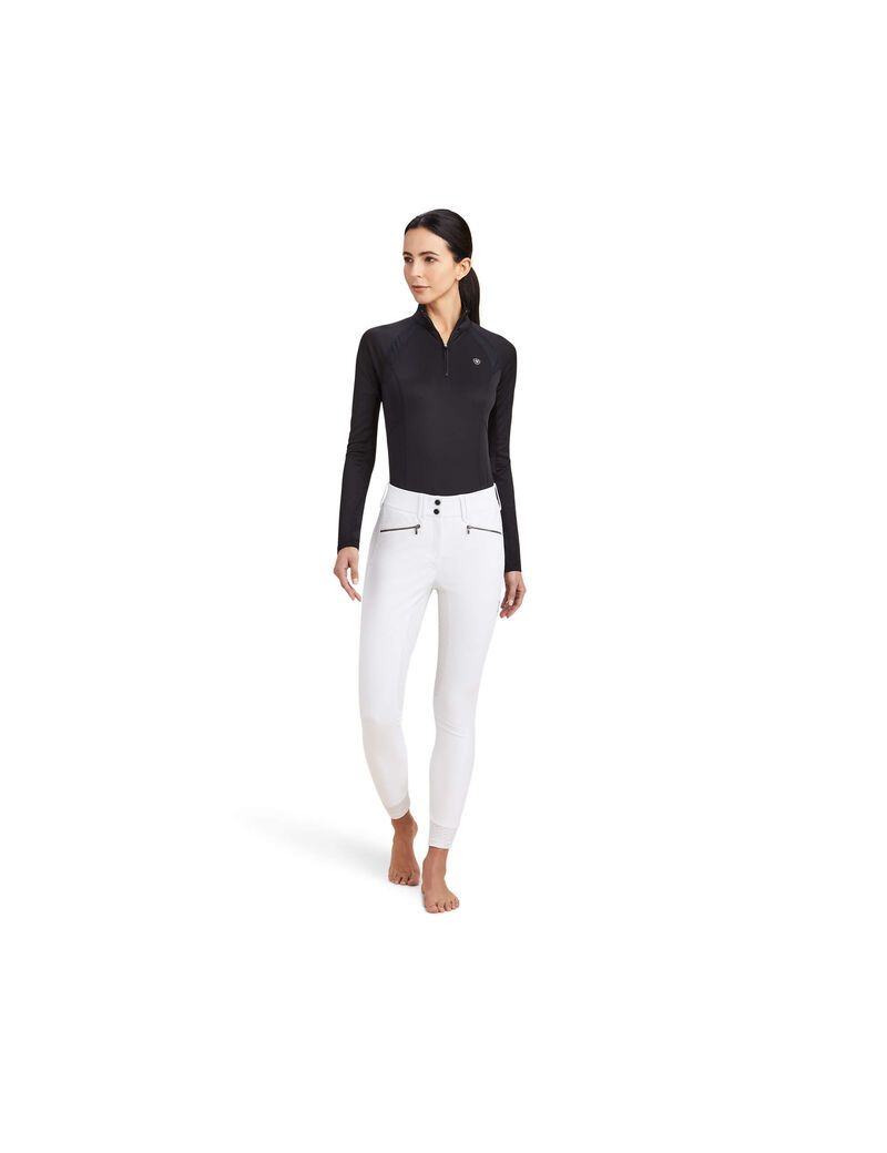 Pantalon Ariat Tri Factor X Bellatrix Full Seat Breech Blanche Femme | TIH-58144132