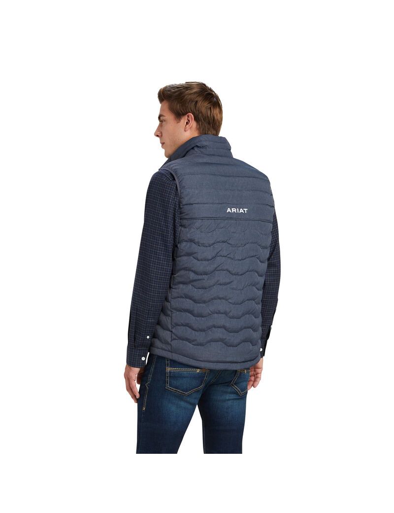 Gilet Ariat Ideal Down Grise Homme | PUA-20134253