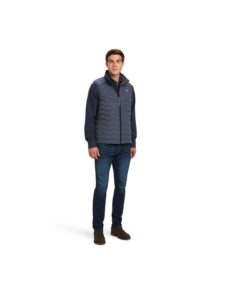 Gilet Ariat Ideal Down Grise Homme | PUA-20134253