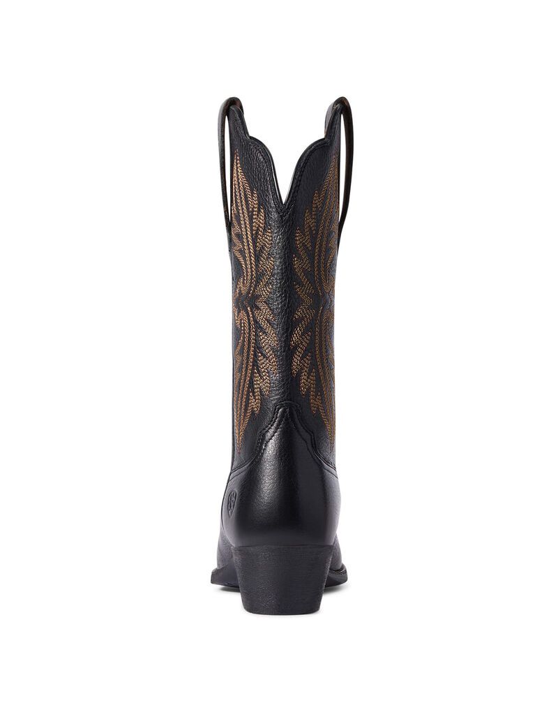 Bottes Western Ariat Heritage R Embout Stretchfit Noir Femme | IMV-58403082