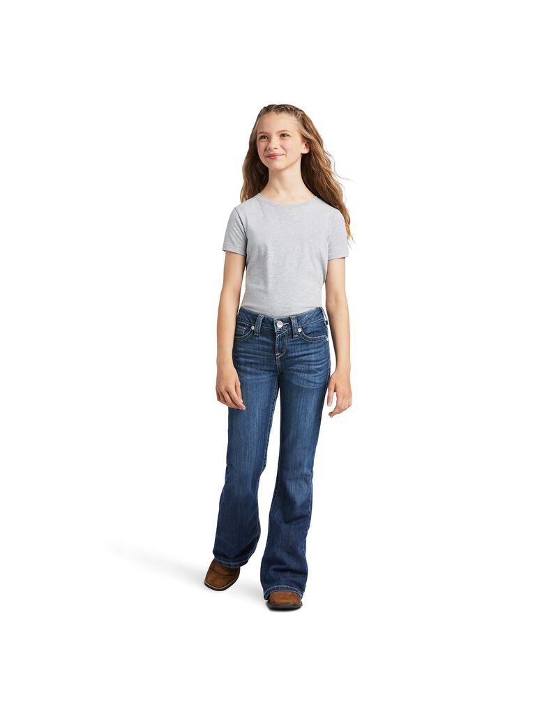 Jean Ariat R.E.A.L. Darlene Boot Cut Multicolore Enfant | UZC-05371480