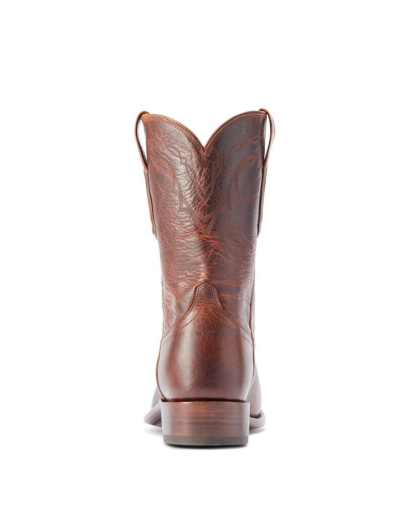 Bottes Western Ariat Bench Made Clanton Marron Homme | IRO-87220446