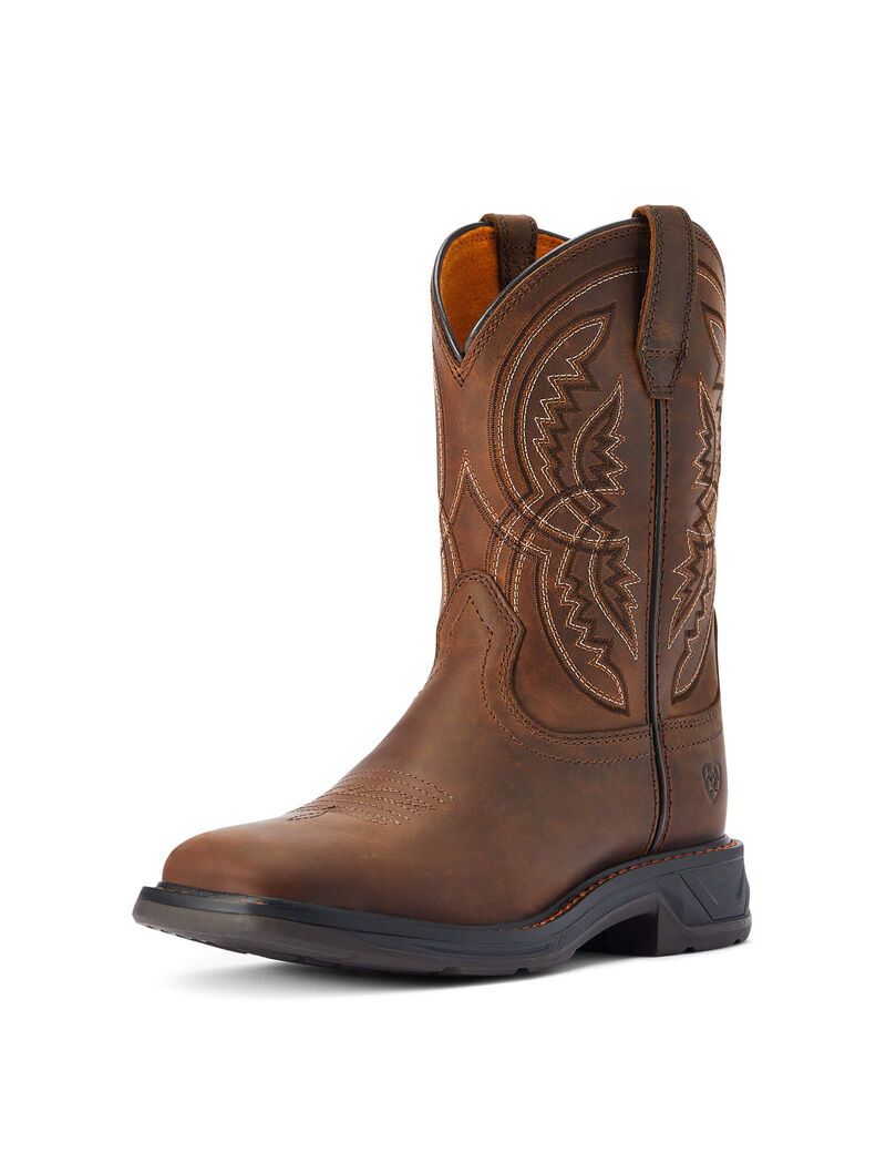 Bottes Western Ariat WorkHog XT Coil Multicolore Enfant | WYK-76847185