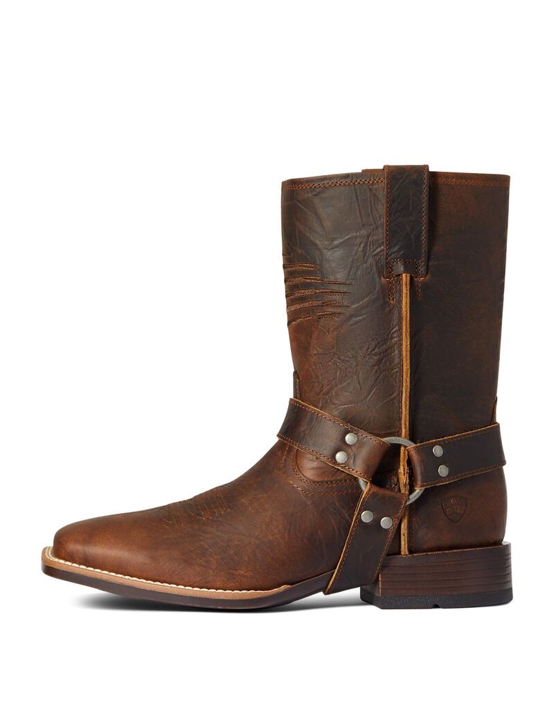 Bottes Western Ariat Harness Patriot Ultra Marron Homme | MOD-20478466