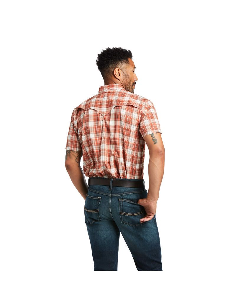 Chemises De Costume Ariat VentTEK Western Fitted Multicolore Homme | MTE-11570124