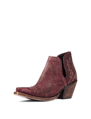 Bottines Ariat Dixon Western Rouge Femme | KYP-94986915