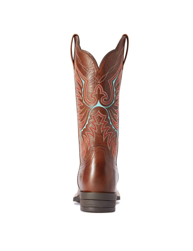 Bottes Western Ariat Rockdale Marron Femme | EMC-93932194