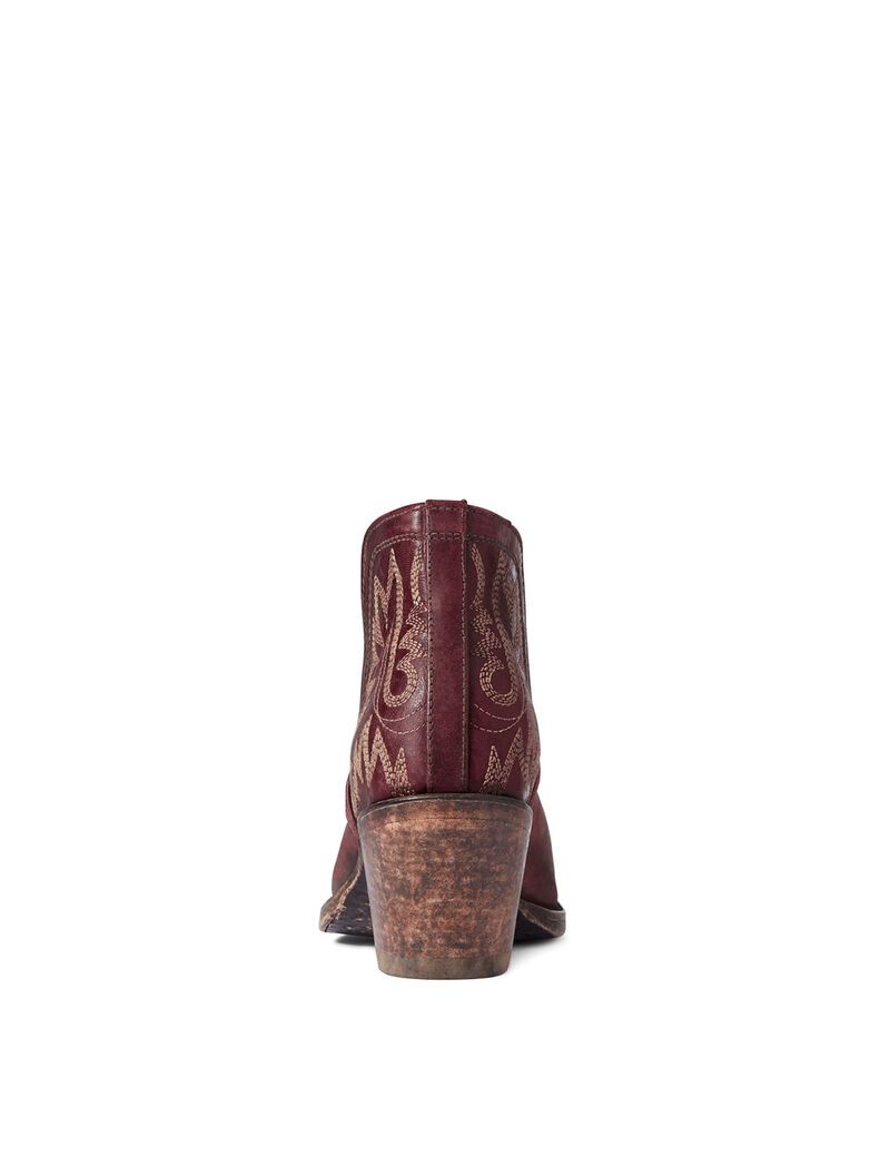 Bottines Ariat Dixon Western Rouge Femme | KYP-94986915