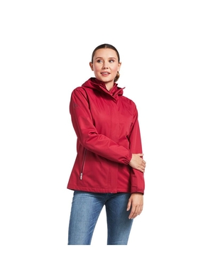 Vestes Ariat Spectator Imperméables Rouge Femme | NXV-76610756