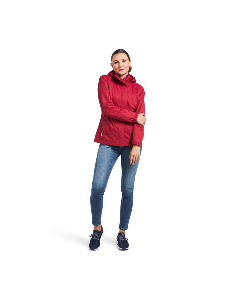 Vestes Ariat Spectator Imperméables Rouge Femme | NXV-76610756