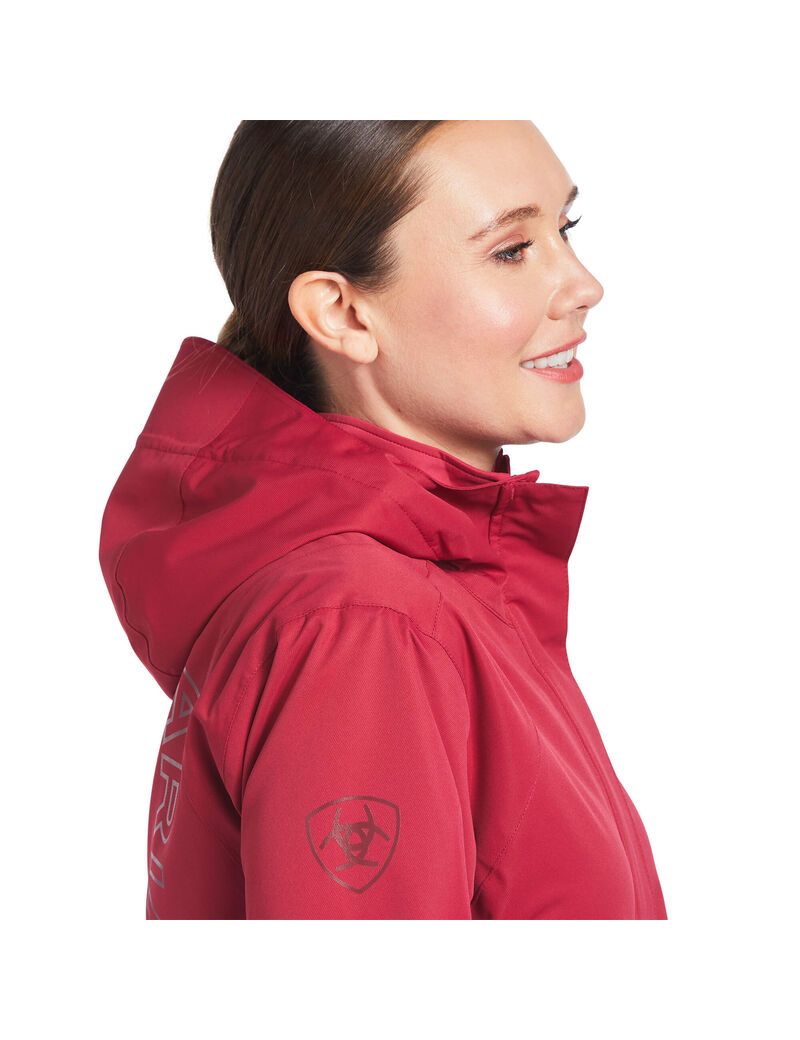 Vestes Ariat Spectator Imperméables Rouge Femme | NXV-76610756