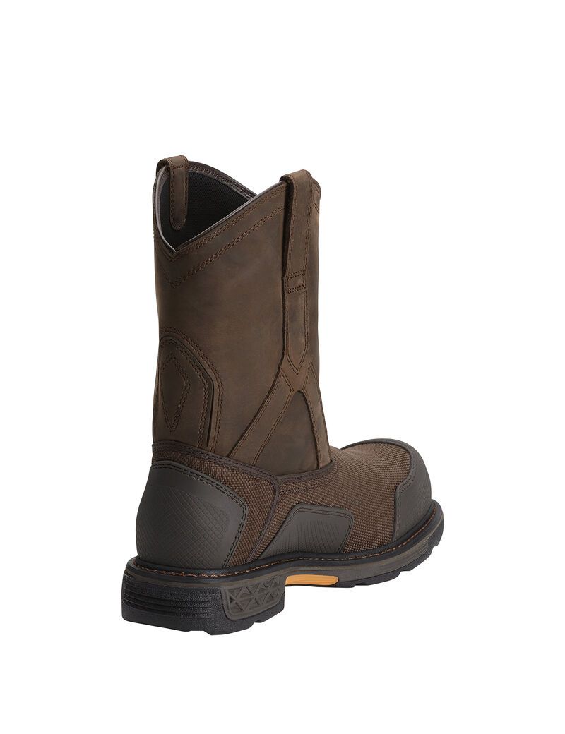 Bottes Imperméables Ariat OverDrive XTR Composite Embout Travail Marron Homme | BFT-45428563