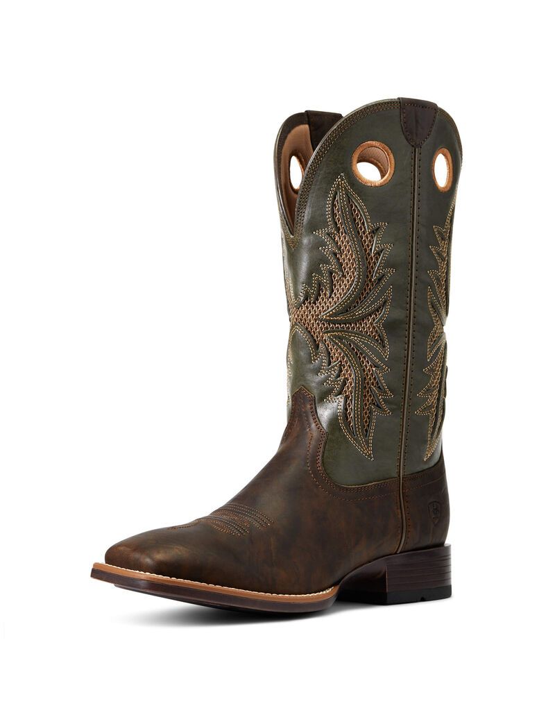 Bottes Western Ariat Toughy Venttek 360 Marron Homme | KHG-40646576