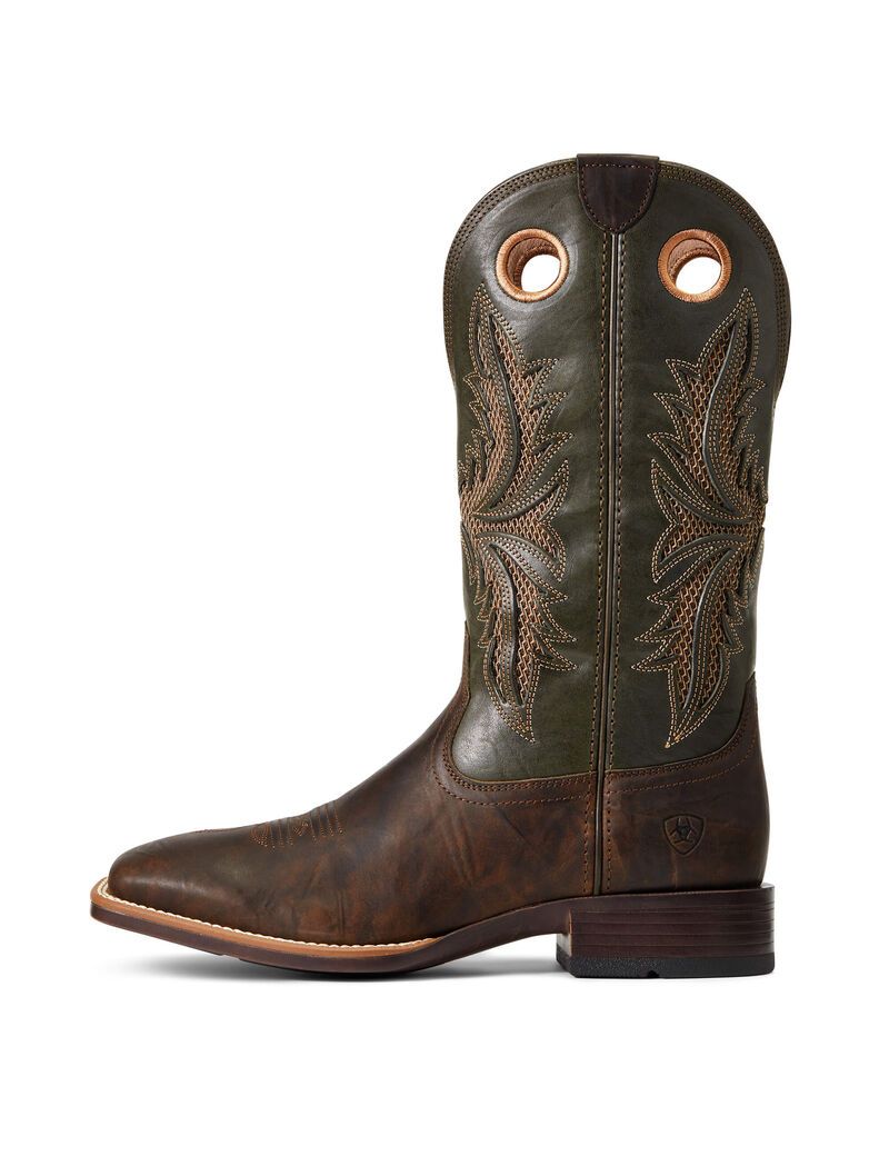 Bottes Western Ariat Toughy Venttek 360 Marron Homme | KHG-40646576