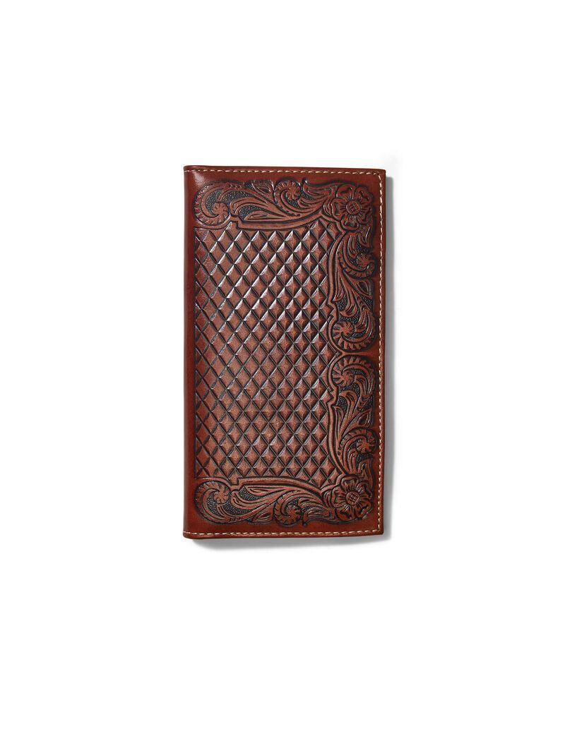 Portefeuilles Ariat Rodeo Diamond Plate Marron Homme | MYH-13573673