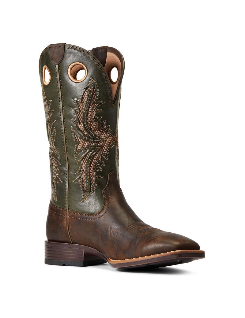 Bottes Western Ariat Toughy Venttek 360 Marron Homme | KHG-40646576