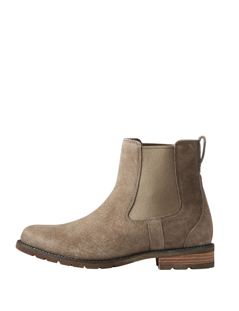 Bottines Ariat Wexford Imperméables Grise Marron Femme | QCR-00967822