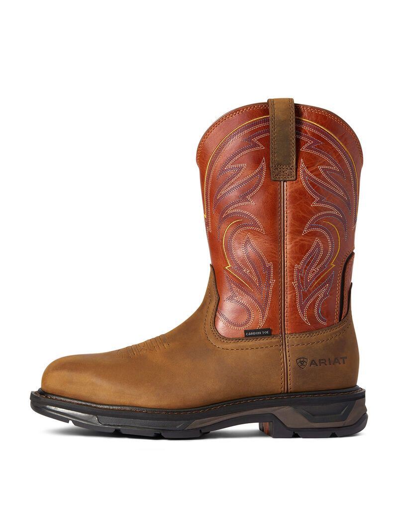 Bottes de Travail Ariat WorkHog XT Cottonwood Carbon Embout Multicolore Homme | EDW-19557182