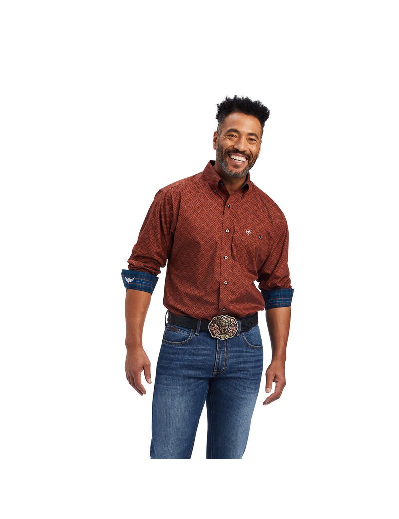 Chemises De Costume Ariat Relentless Unstoppable Stretch Classiche Fit Multicolore Homme | SRG-88417790