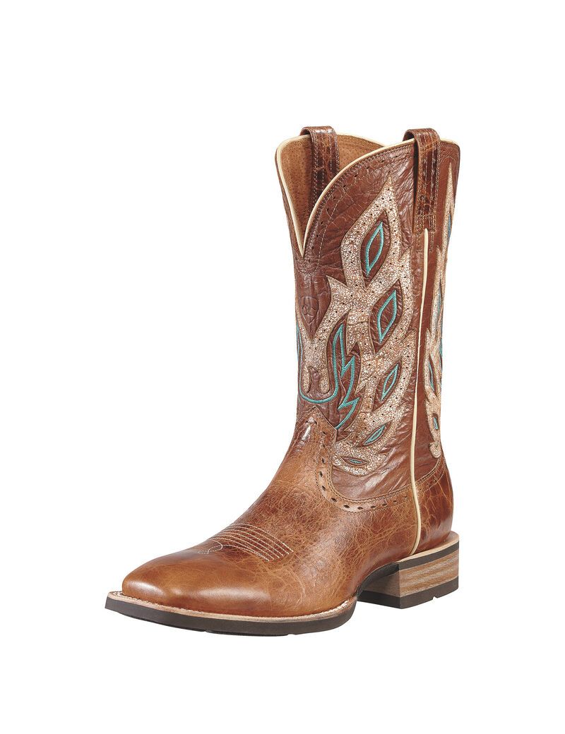 Bottes Western Ariat Nighthawk Marron Homme | UIZ-94471323