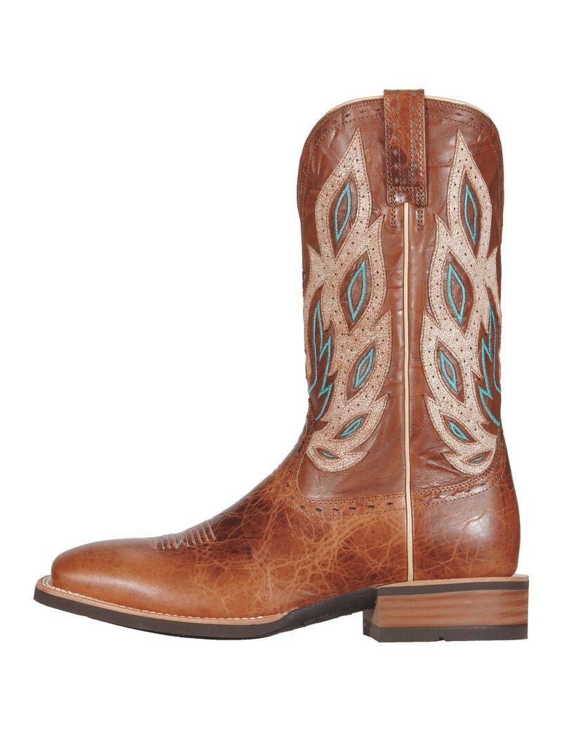 Bottes Western Ariat Nighthawk Marron Homme | UIZ-94471323